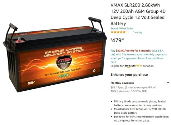 12V+200AH+AG-1920w