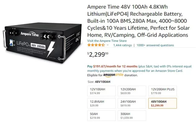 48V+100AH+LiFePO4-1920w